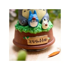 Boites À Musiques|Maison Ghibli Grande Statue Musicale Totoro joue de l’ocarina - Mon Voisin Totoro