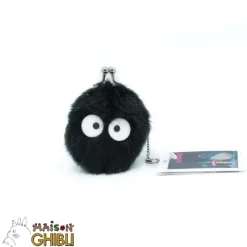 Porte-Monnaie Peluche|Maison Ghibli Mini-Porte-Monnaie Peluche Noiraude - Mon Voisin Totoro