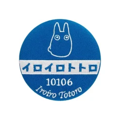 Accessoires|Maison Ghibli Miroir compact brodé Arrêt de bus -Mon Voisin Totoro