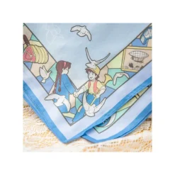 Textile|Maison Ghibli Mouchoir Chemin du vent bleu - Le Château dans le ciel