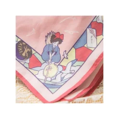 Textile|Maison Ghibli Mouchoir Chemin du vent rouge - Kiki la petite sorcière