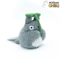 Peluches Beanbag|Maison Ghibli Peluche Beanbag Totoro Avec Sa Feuille - Mon Voisin Totoro
