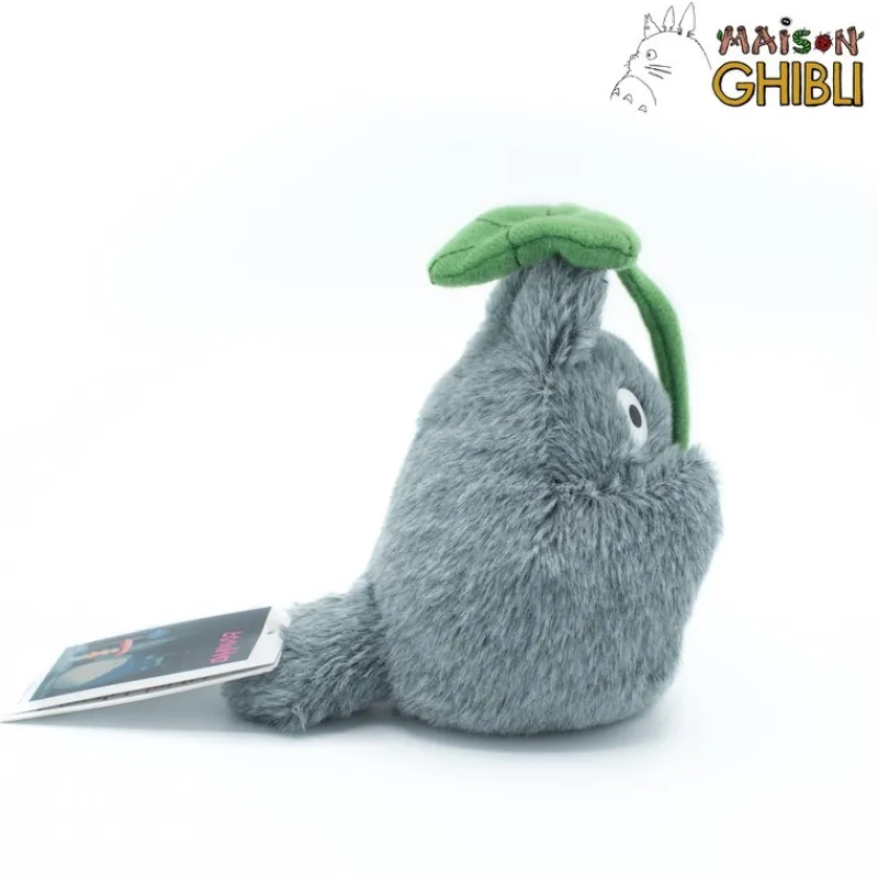 Peluches Beanbag|Maison Ghibli Peluche Beanbag Totoro Avec Sa Feuille - Mon Voisin Totoro