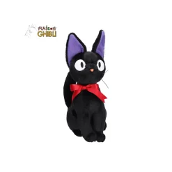 Peluches Classiques|Maison Ghibli Peluche Jiji assise M - Kiki la petite sorcière
