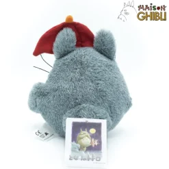 Peluches Classiques|Maison Ghibli Peluche Totoro Avec Parapluie Rouge - Mon Voisin Totoro