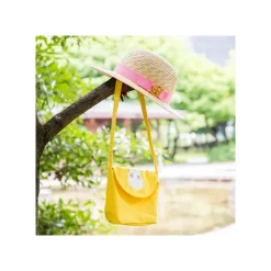 Accessoires|Maison Ghibli Pochette jaune Totoro Blanc - Mon Voisin Totoro