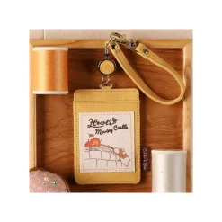 Accessoires|Maison Ghibli Pochette porte-carte Calcifer & Hinh - Le Château ambulant