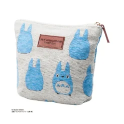 Accessoires|Maison Ghibli Pochette Silhouette Totoro Bleu - Mon Voisin Totoro