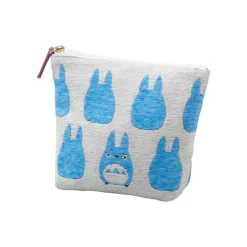 Accessoires|Maison Ghibli Pochette Silhouette Totoro Bleu - Mon Voisin Totoro