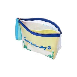 Accessoires|Maison Ghibli Pochette transparente brodée - Le Château dans le ciel