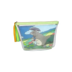 Accessoires|Maison Ghibli Pochette transparente brodée - Mon Voisin Totoro