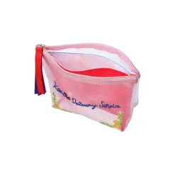 Accessoires|Maison Ghibli Pochette transparente brodée - Kiki la petite sorcière