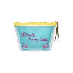 Accessoires|Maison Ghibli Pochette transparente brodée - Le Château ambulant