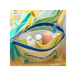 Accessoires|Maison Ghibli Pochette transparente brodée - Le Château ambulant