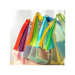 Accessoires|Maison Ghibli Pochette transparente brodée - Le Château ambulant