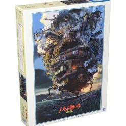 Puzzle|Maison Ghibli Puzzle Deluxe Foil 1000P Affiche film - Le Château ambulant