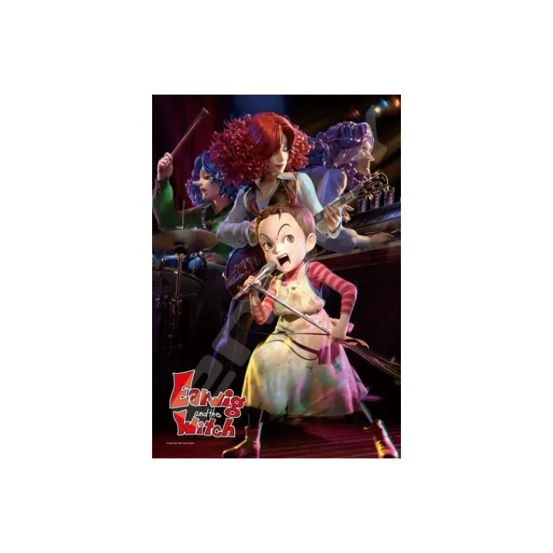 Puzzle|Maison Ghibli Puzzle Vitrail 300P Aya - Aya et la sorcière