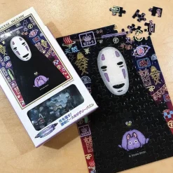 Puzzle|Maison Ghibli Puzzle Vitrail 126P No Face - Le Voyage de Chihiro