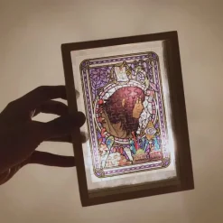 Puzzle|Maison Ghibli Puzzle Vitrail 126P No Face - Le Voyage de Chihiro