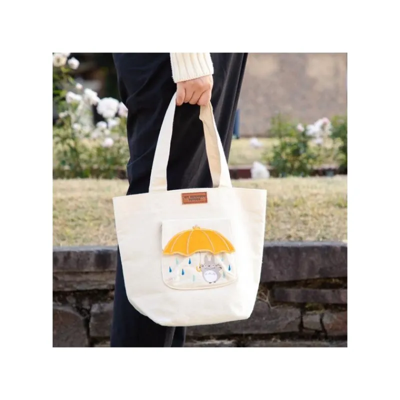 Sacs|Maison Ghibli Sac à main avec étui Totoro parapluie - Mon voisin Totoro