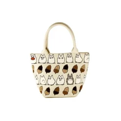 Sacs|Maison Ghibli Sac Brode Beige Totoro Noisettes - Mon Voisin Totoro