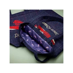 Sacs|Maison Ghibli Sac en Laine Brodé Hydravion - Porco Rosso