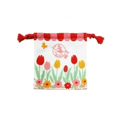 Sacs|Maison Ghibli Sacoche à cordon Jiji et Chaton 20 x 19 cm - Kiki la petite sorcière