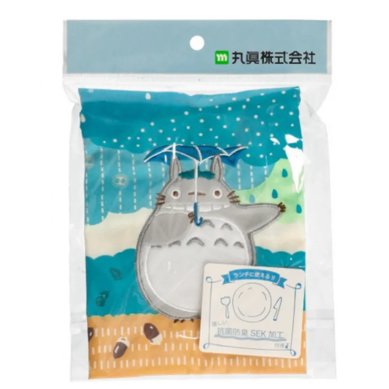 Sacs|Maison Ghibli Sacoche à cordon Totoro sous la pluie 20 x 19 cm - Mon Voisin Totoro