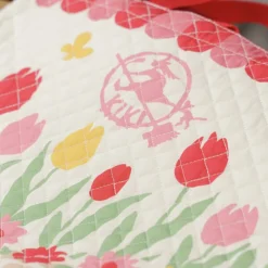 Sacs|Maison Ghibli Sacoche d'écolier Jiji Tulipes - Kiki la petite sorcière