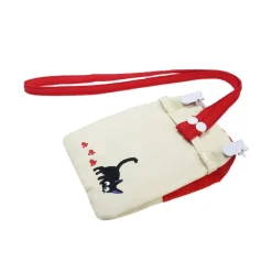 Sacs|Maison Ghibli Sacoche mascotte Jiji 17 x 12 cm - Kiki la petite sorcière