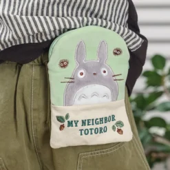 Sacs|Maison Ghibli Sacoche mascotte Totoro Gris 17 x 12 cm - Mon VoisinTotoro