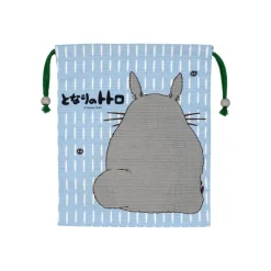 Sacs|Maison Ghibli Sacoche Tissu Bleue Totoro Gris - Mon Voisin Totoro