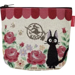 Sacs|Maison Ghibli Sacoche Tissu Jiji Parterre De Roses  - Kiki la petite sorcière