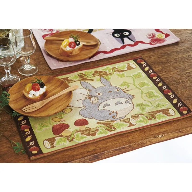 Cuisine Et Table|Maison Ghibli SET DE TABLE TISSU TOTORO BALUCHON - MON VOISIN TOTORO