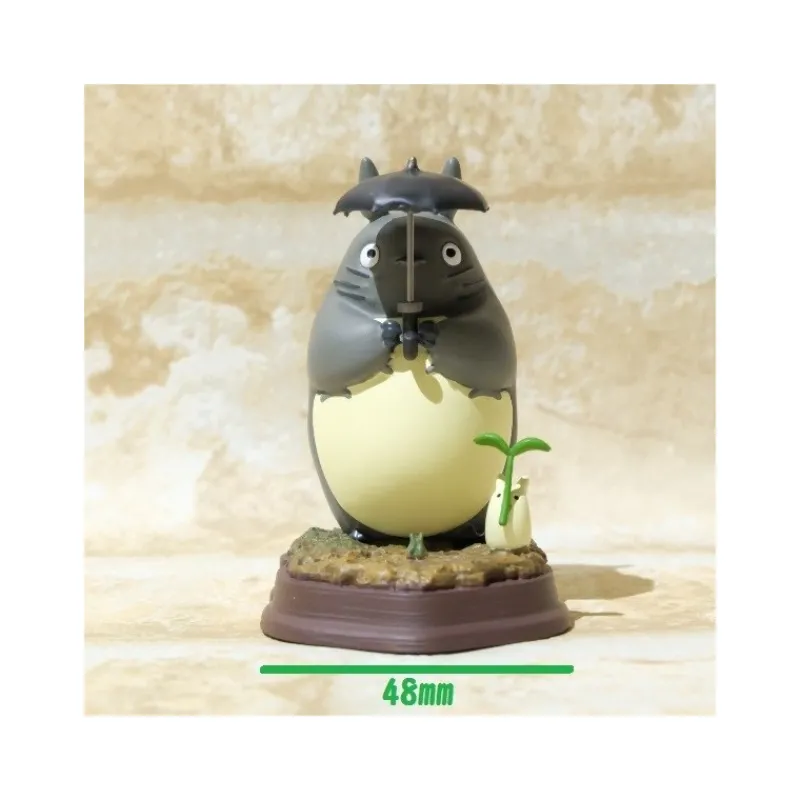 Statues|Maison Ghibli Statue Collection Stop Motion Totoro Gris Dondoko Pose 2 - Mon Voisin