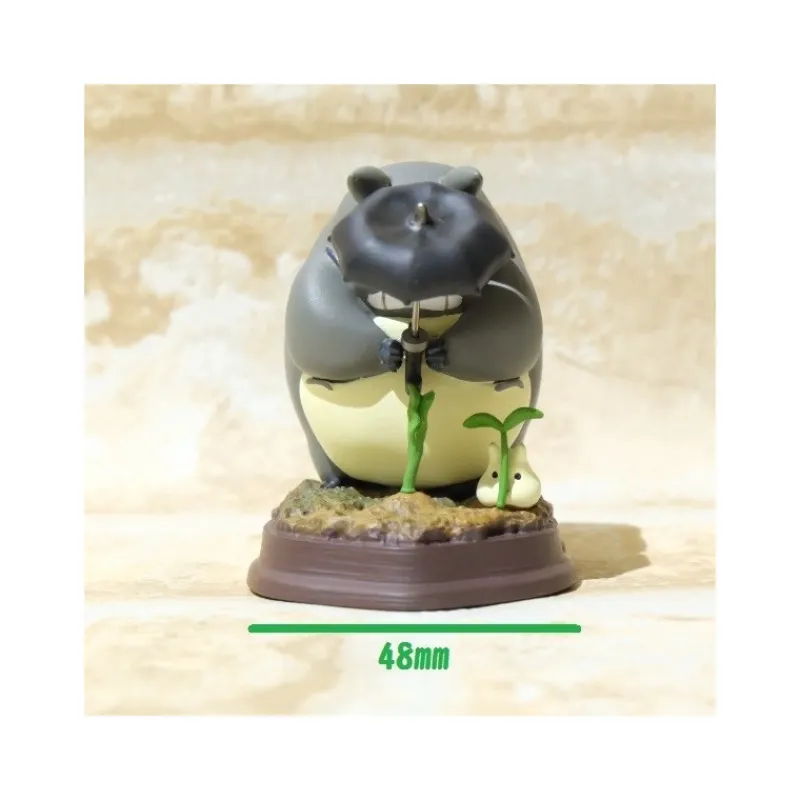 Statues|Maison Ghibli Statue Collection Stop Motion Totoro Gris Dondoko Pose 9 - Mon Voisin