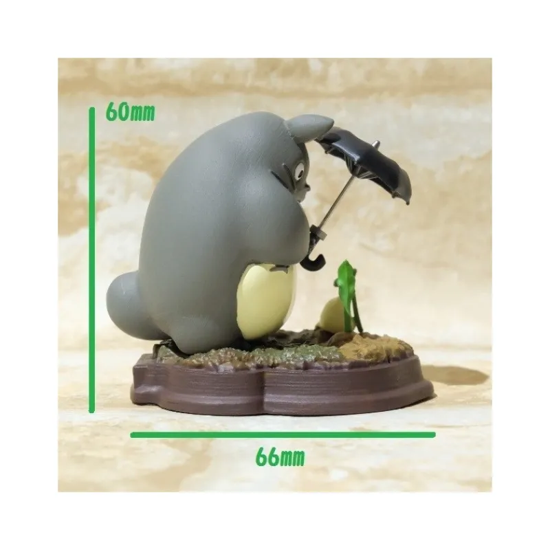 Statues|Maison Ghibli Statue Collection Stop Motion Totoro Gris Dondoko Pose 9 - Mon Voisin