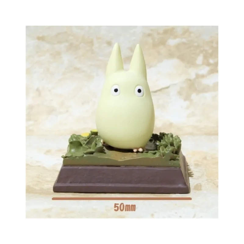 Statues|Maison Ghibli Statue Collection Stop Motion Totoro Blanc Course Pose 2 - Mon Voisin