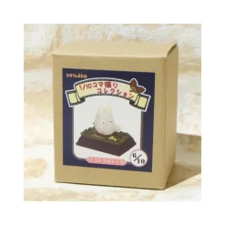 Statues|Maison Ghibli Statue Collection Stop Motion Totoro Blanc Course Pose 6 - Mon Voisin