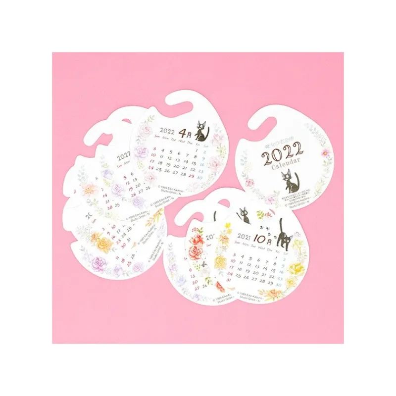 Statues|Maison Ghibli Statue Jiji et rose - Kiki la petite sorcière