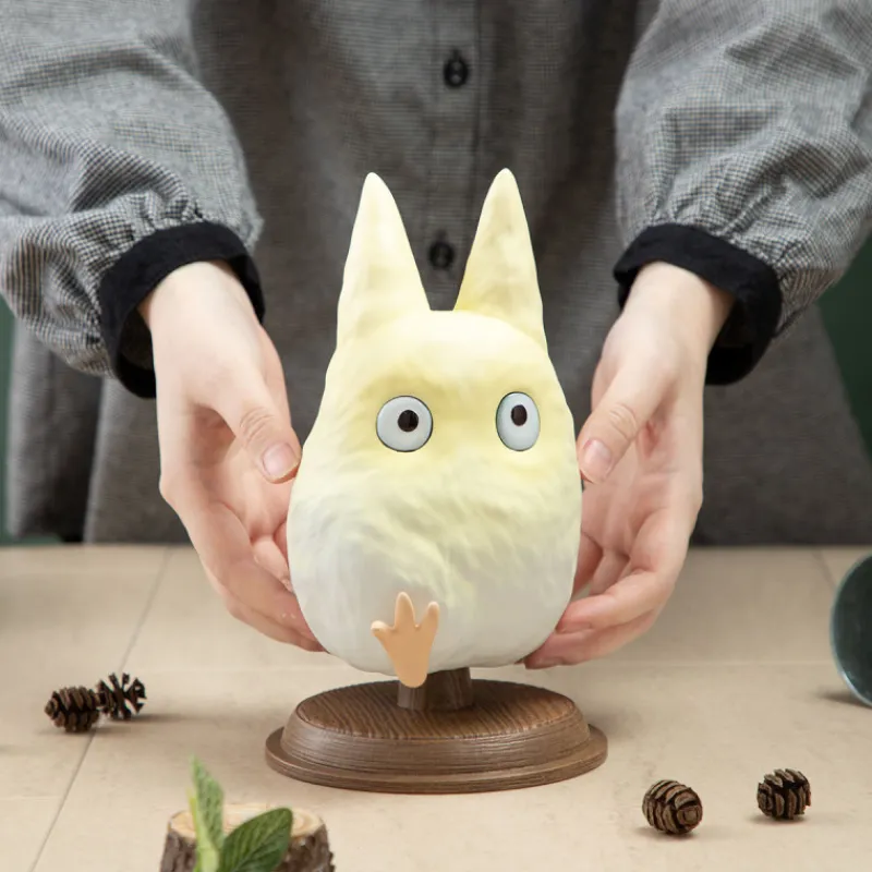 Statues|Maison Ghibli Statue Trouver le Petit Totoro Blanc - Mon Voisin Totoro