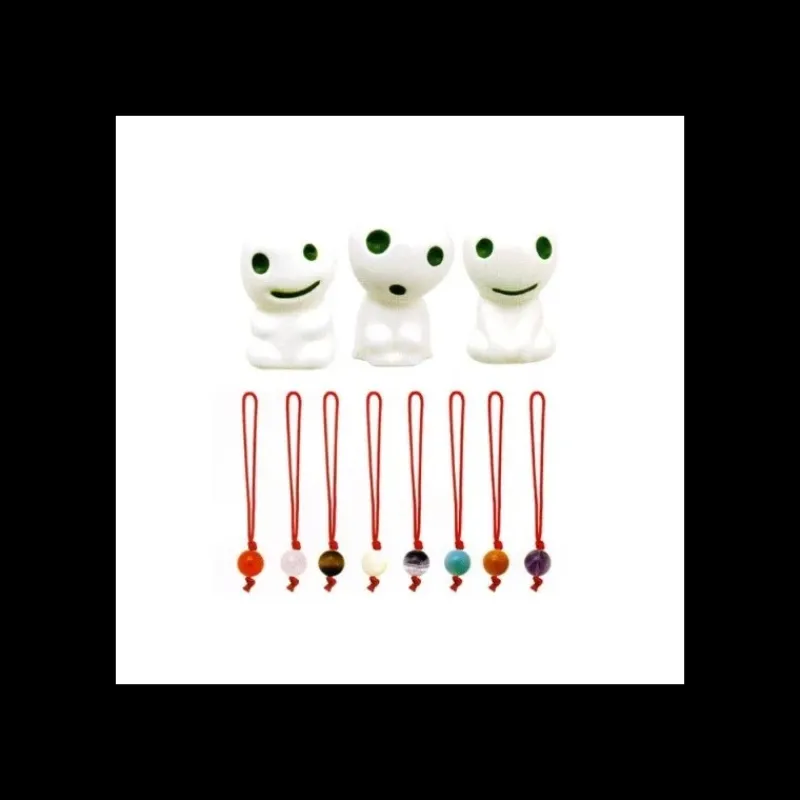 Statues|Maison Ghibli Statuette Kodama A & 1 Blind Pierre de Pouvoir - Princess Mononoké