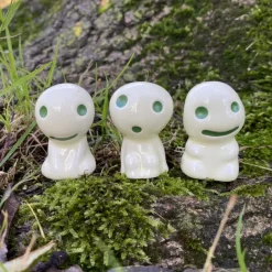 Statues|Maison Ghibli Statuette Kodama C & 1 Blind Pierre de Pouvoir - Princess Mononoké