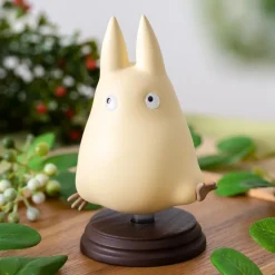 Statues|Maison Ghibli Statuette Totoro blanc sautant - Mon Voisin Totoro
