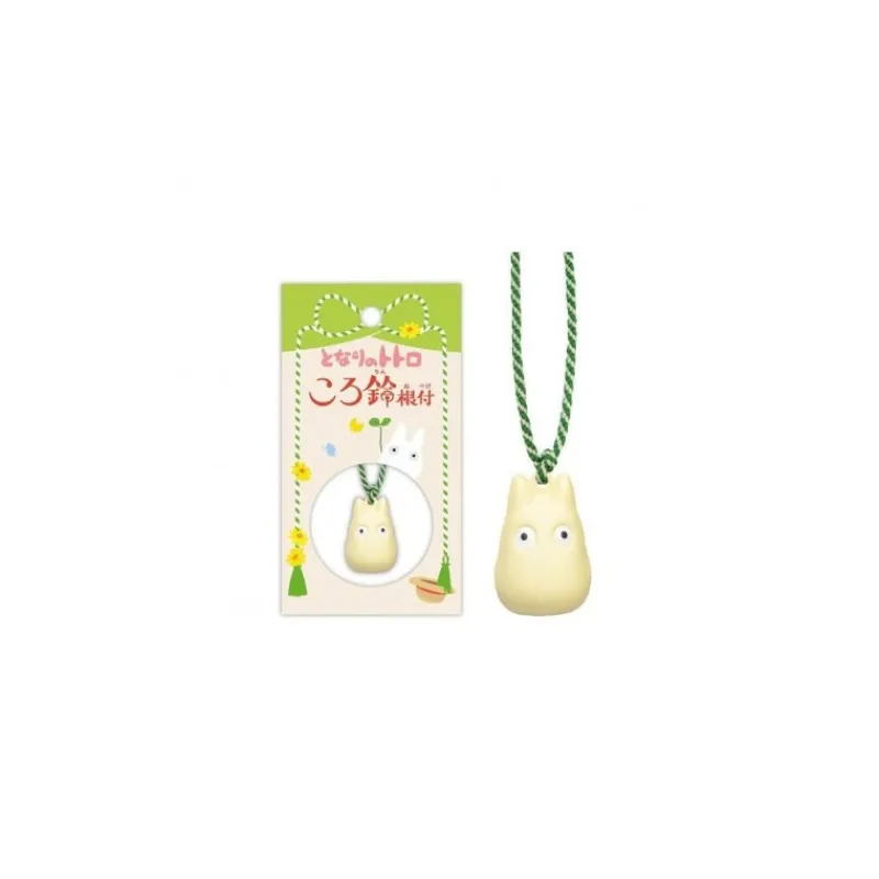 Straps|Maison Ghibli Strap Clochette Netsuke Totoro Blanc - Mon Voisin Totoro