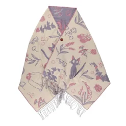 Textile|Maison Ghibli Étole rose Jiji - Kiki la petite sorcière