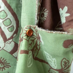 Textile|Maison Ghibli Étole vert clair Totoro & Chatbus - Mon Voisin Totoro