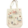 Sacs|Maison Ghibli Tote bag avec patch Ville de Kiki  - Kiki la petite sorcière