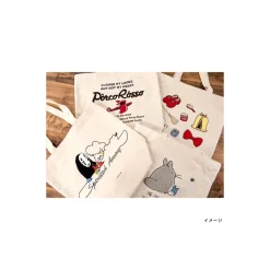 Sacs|Maison Ghibli Tote bag Brodé Hydravion - Porco Rosso