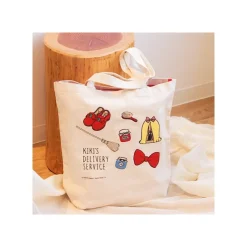 Sacs|Maison Ghibli Tote bag Brodé Kiki Objets Precieux - Kiki la petite sorcière